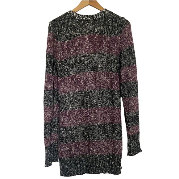 Mudd Cardigan - Black and Purple 🖤💜 - Picture 2 of 6